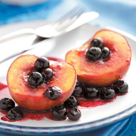 Taste of Home...Grilled Peaches n Berries