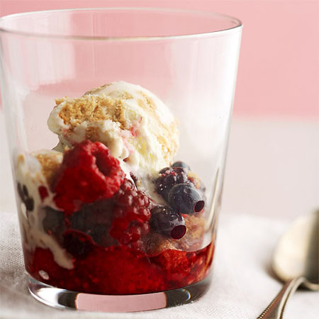 Better Homes and Gardens...Grilled Berry Cobbler with Graham Cracker Topper