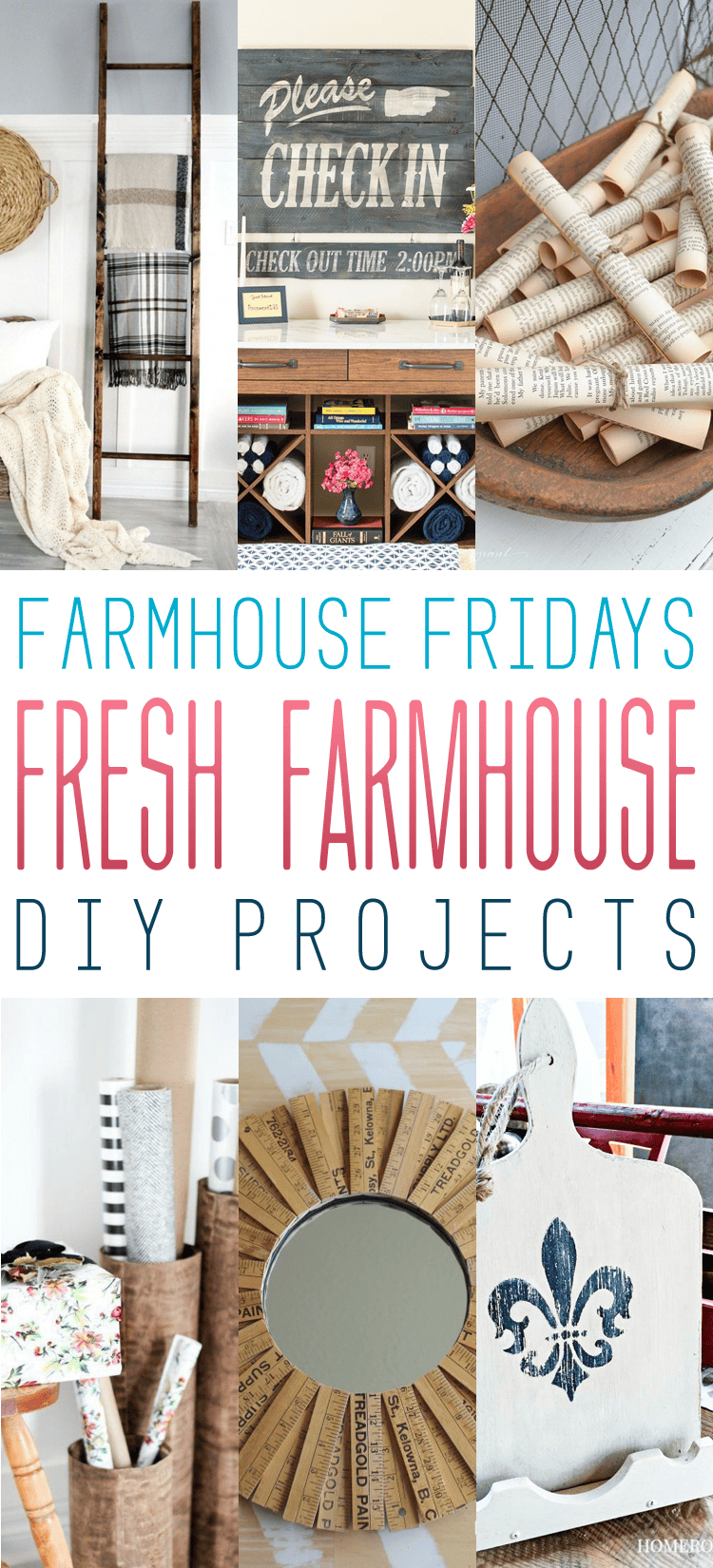 Farmhouse Friday /// Fresh Farmhouse DIY Projects - The Cottage Market