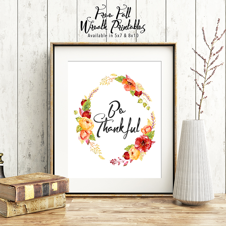 Free Printables for Fall - The Cottage Market