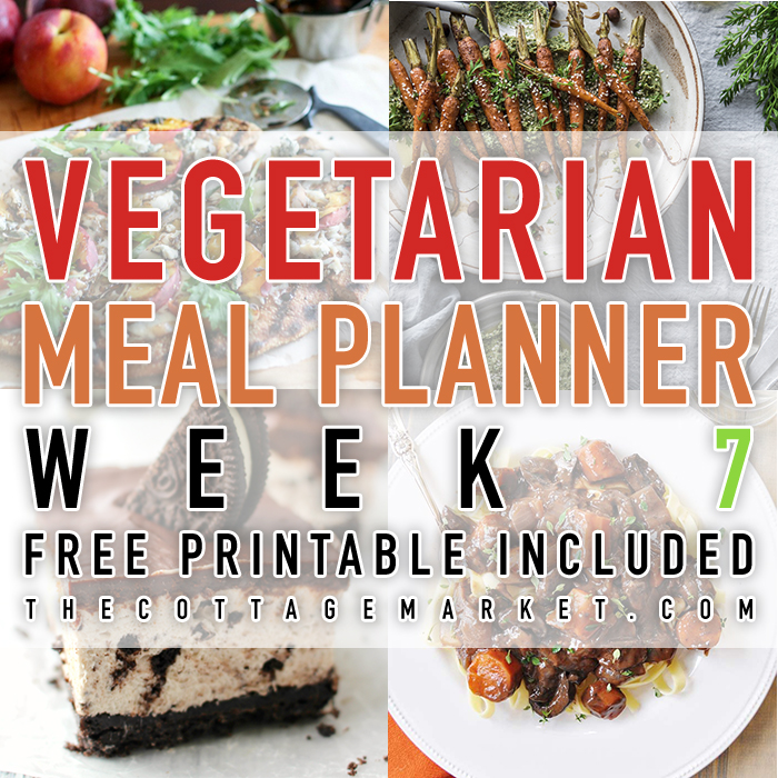 Vegetarian Meal Planner Week 7 - The Cottage Market