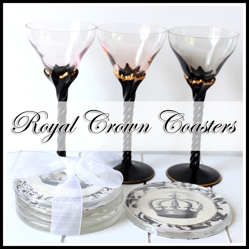 Crown Coasters Ikea Hack