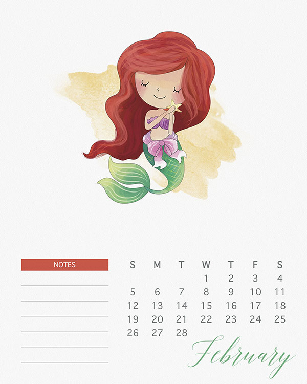 Formal calendar, February 2017