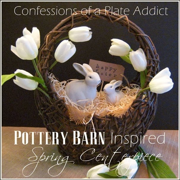 These Pottery Barn Knock-Offs That Celebrate Spring could be just what you have been looking for to decorate your home with a wonderful Farmhouse Touch!
