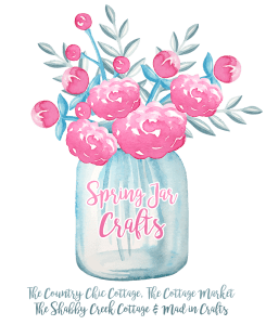 Free Printable Farmhouse Floral Mason Jar Stationary Set - The Cottage ...