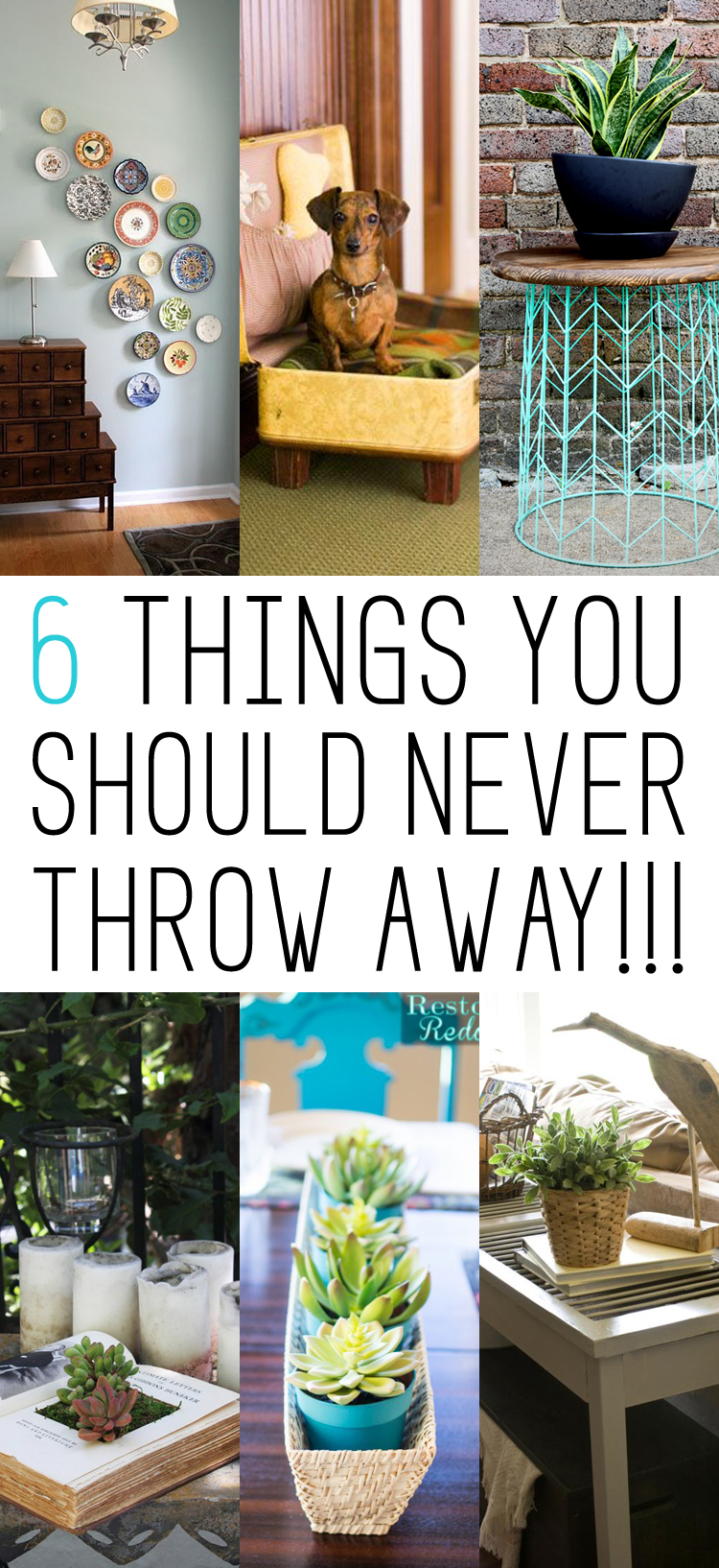 6 Things You Should NEVER THrow Away - Repurpose!