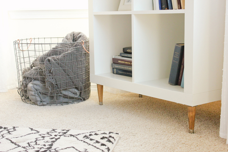 An IKEA Hack with tons of Mid Century Style! Perfect Storage and Side Table!
