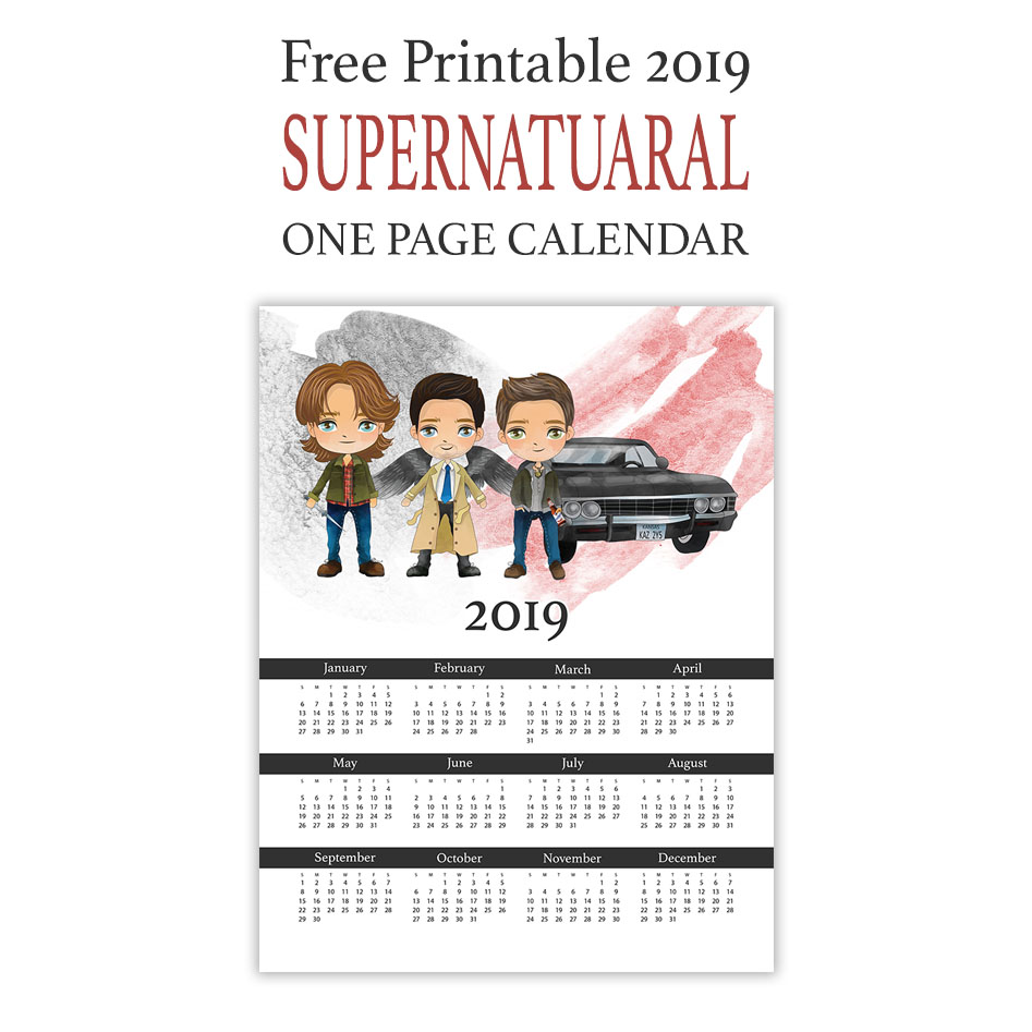 The Best Free Printable 2019 Calendars are waiting for you! Come and print the ones that you love and created your own personal Calendars for the New Year!