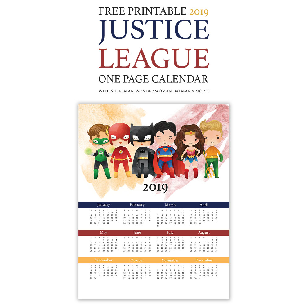 The Best Free Printable 2019 Calendars are waiting for you! Come and print the ones that you love and created your own personal Calendars for the New Year!