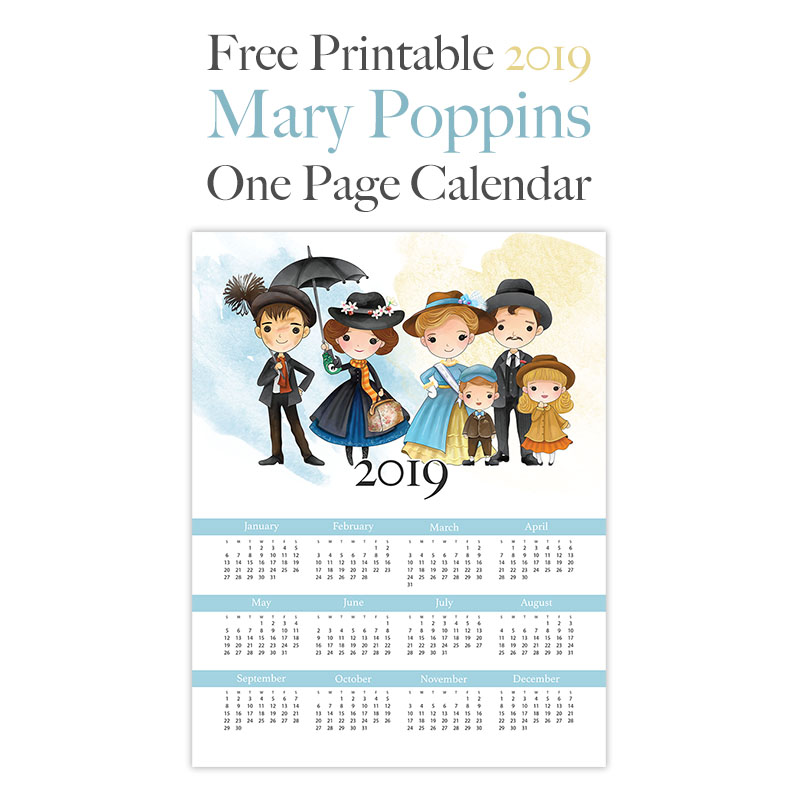 The Best Free Printable 2019 Calendars are waiting for you! Come and print the ones that you love and created your own personal Calendars for the New Year!