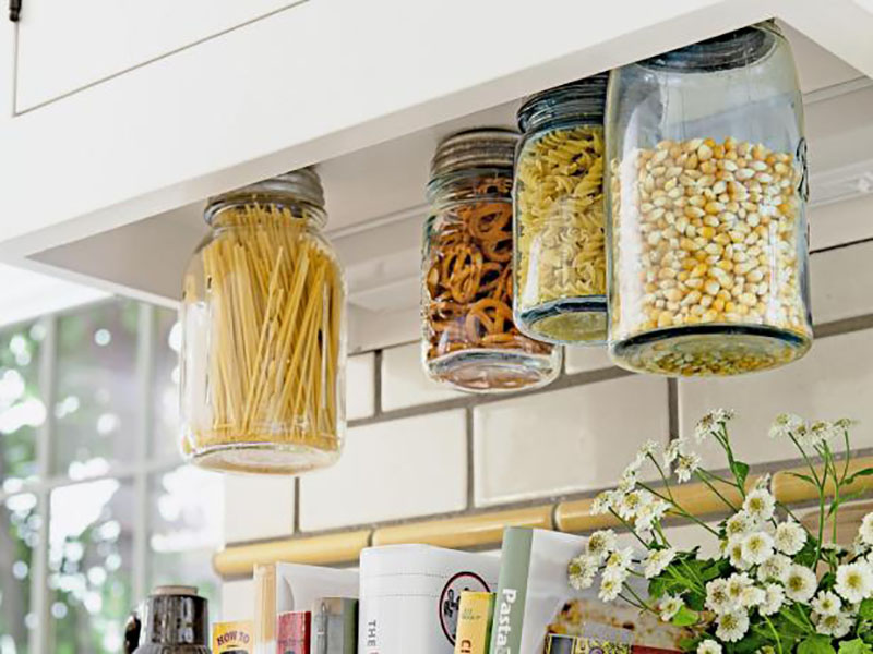 Pantry Cabinet Organization and Printable Labels - Bless'er House