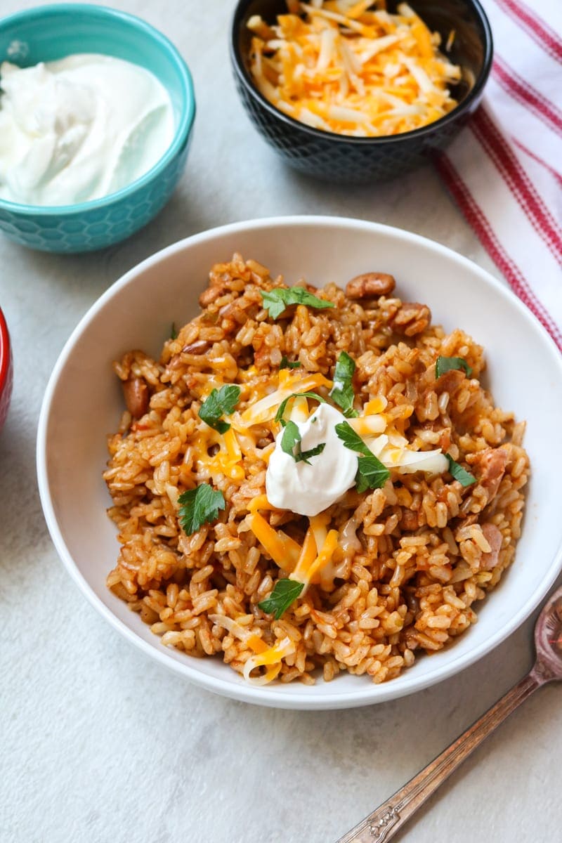 These Quick and Easy Beans and Rice Recipes are absolutely delicious and you can make them in a snap with dry items you have in your pantry.