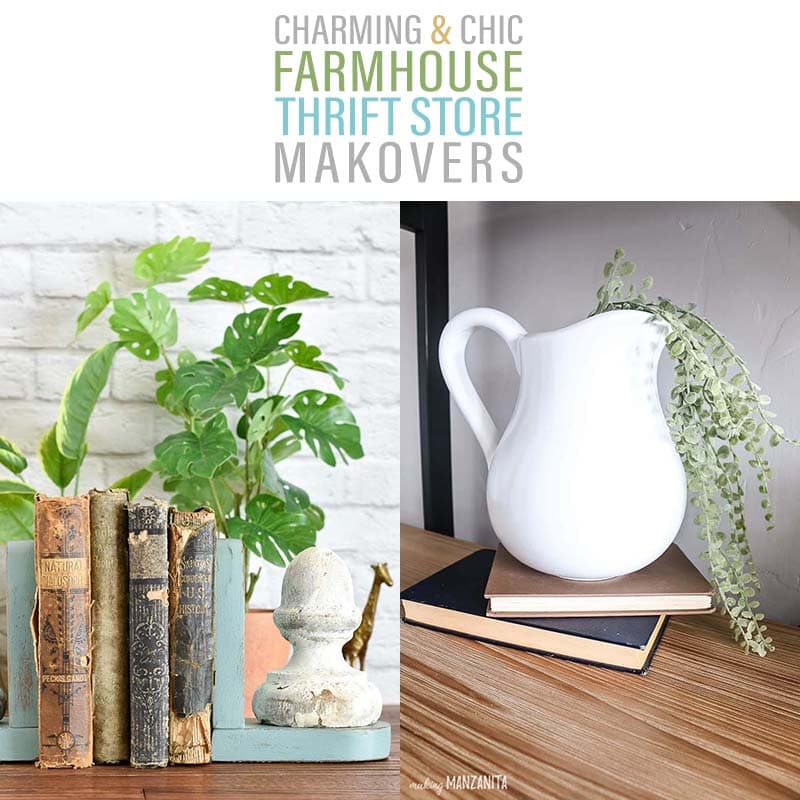 Charming and Chic Farmhouse Thrift Store Makeovers are going to Inspired you to create your own original diy project that will be amazing!