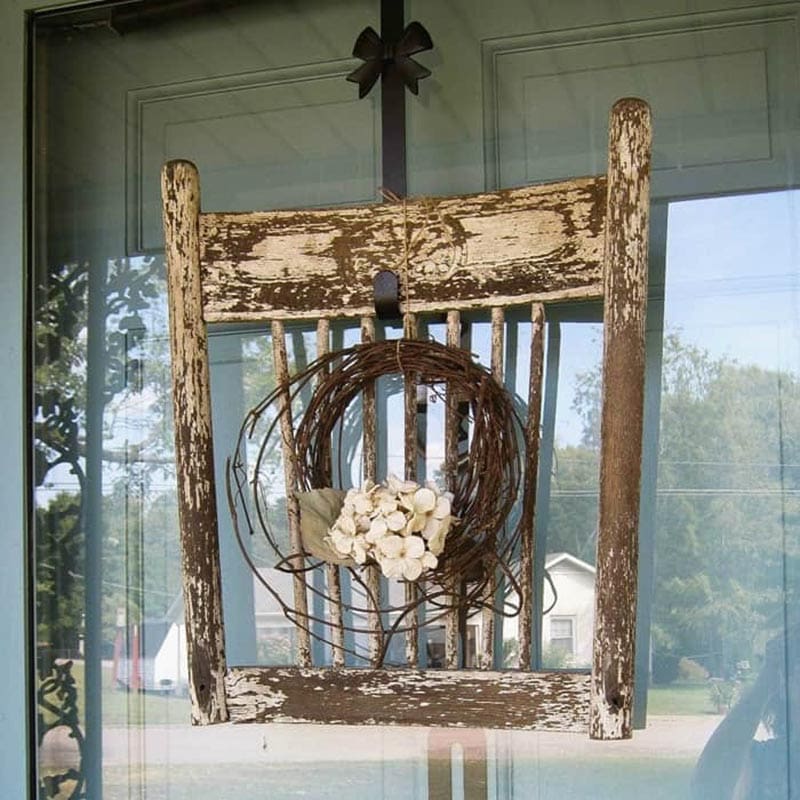 The Best Farmhouse Repurposed Chair DIYS and Ideas are going to enlighten you on how versatile a Thrift Chair can be! From Shelf to Bench and more!