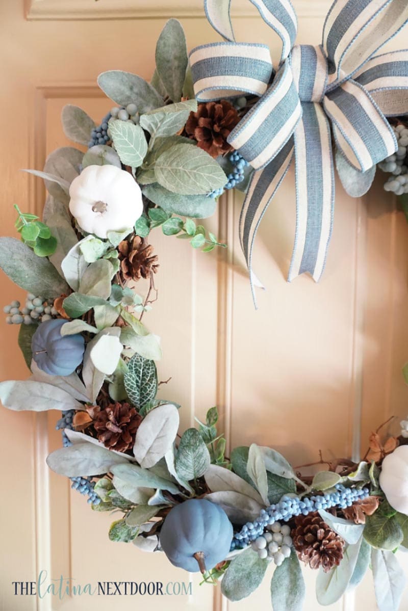 These 40 Fabulous Farmhouse Fall Wreath DIY Projects are going to fill your home with a gorgeous touch of the beautiful Season of Fall.