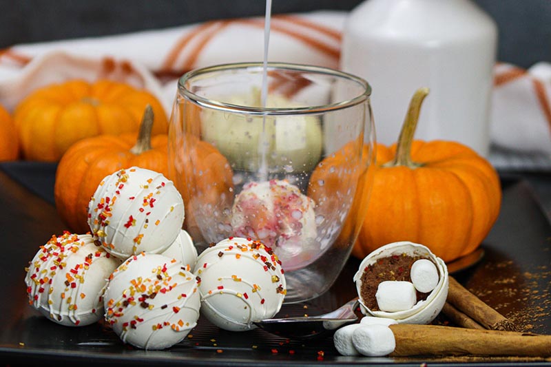 This Tasty Collection of Hot Chocolate Bombs is going to make you, family and friends very happy. Tons of recipes that taste simply amazing!
