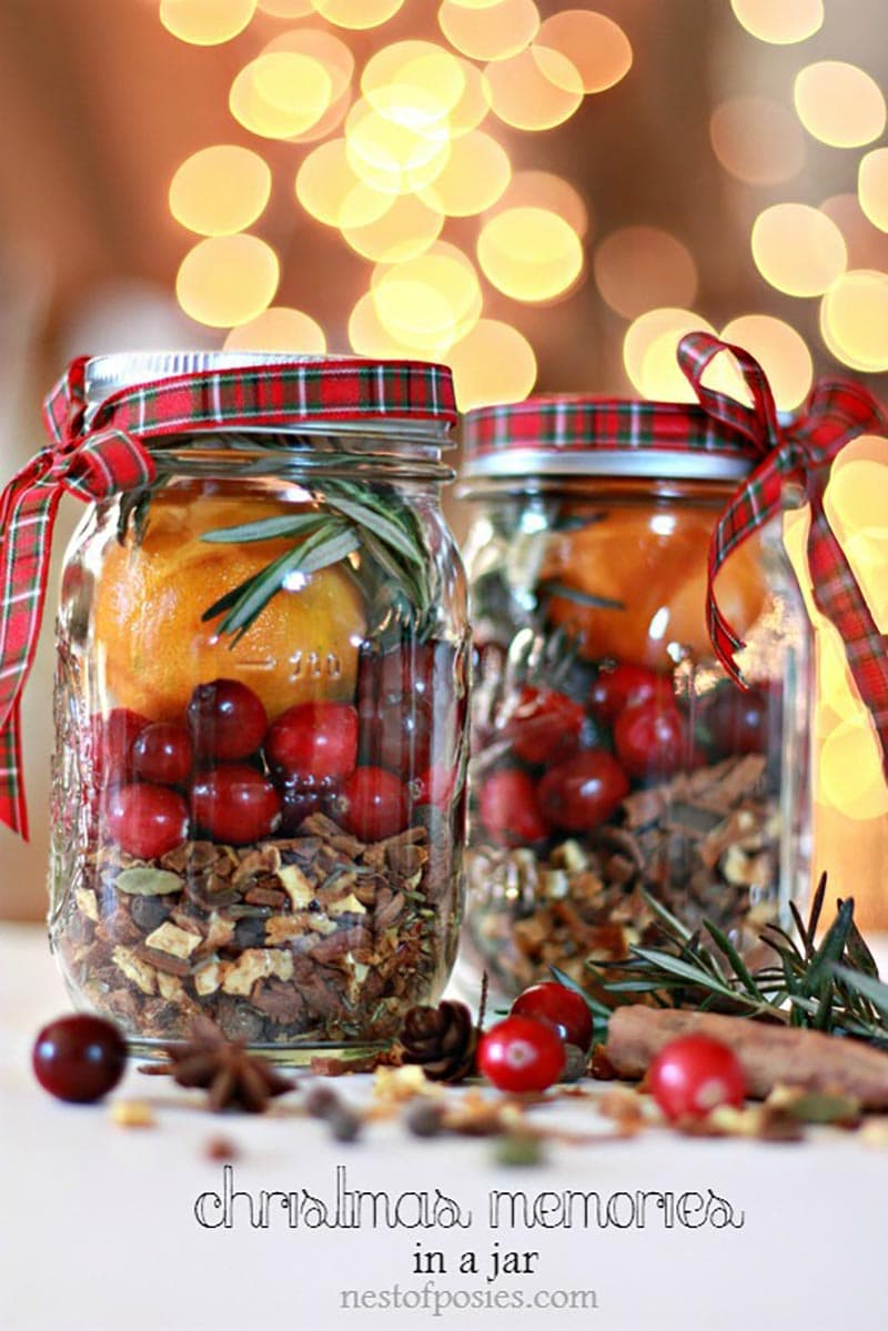 These Precious DIY Christmas Mason Jars are simply perfect for gift giving this Season! They are truly a present from the heart!