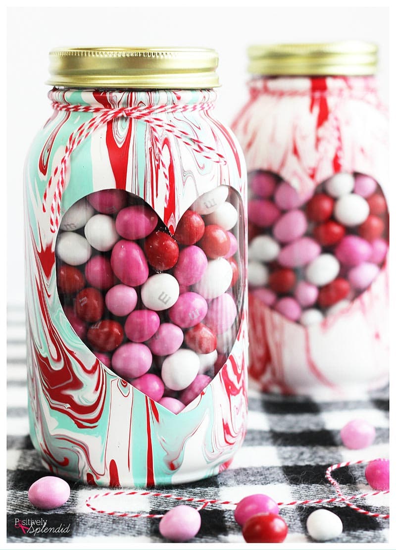 Nothing says Valentine’s Day Like some Valentine’s Day Mason Jar DIY Creations. All of these cuties will tell someone how Loved they are.