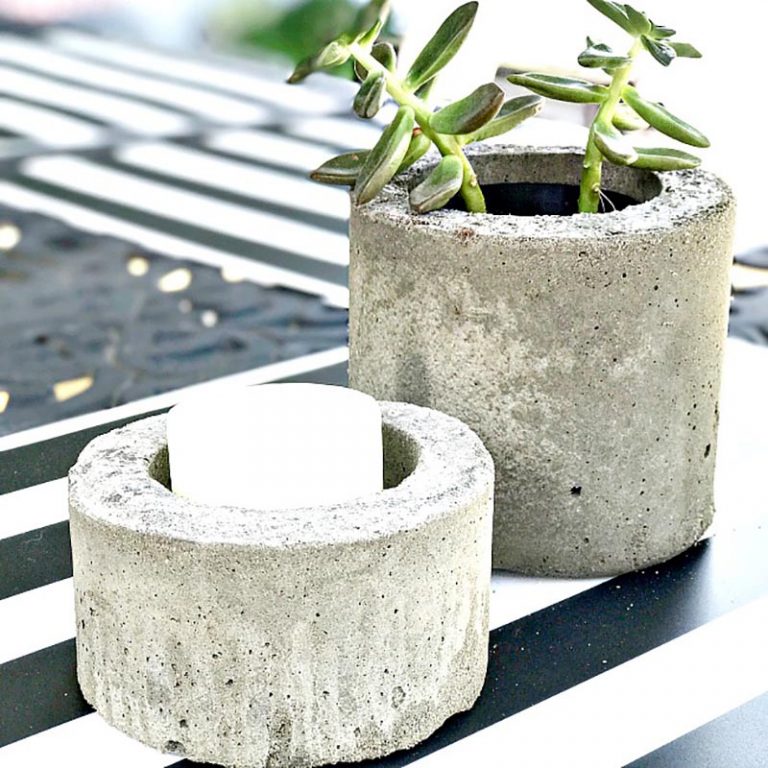 DIY Concrete Planters That Joanna Gaines Would Love! The Cottage Market