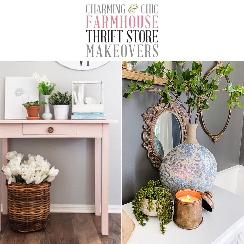 Charming and Chic Farmhouse Thrift Store Makeovers are going to Inspired you to create your own original diy project that will be amazing!