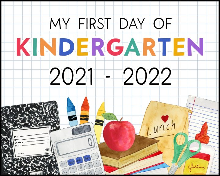 Sure hope you and you children enjoy these Free Printable First Day Of School Signs! They are colorful and fun!