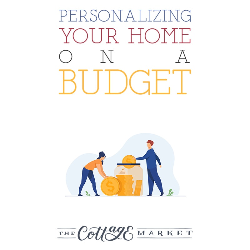 Not having an extra funds available to us sometimes prevents up from doing things around the house... so you might want to check out these tips on Personalizing Your Home On A Budget! You will be surprised what you can do!