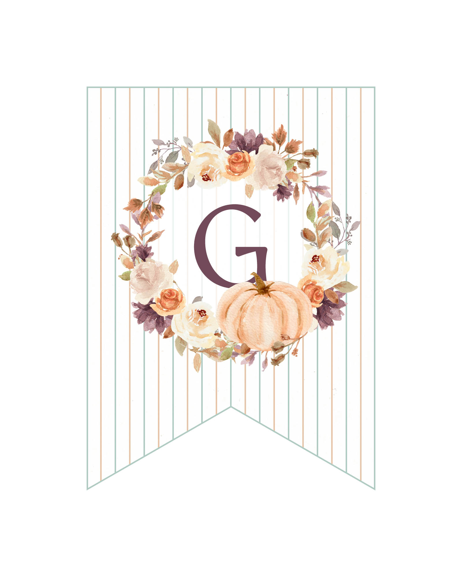 Free Printable Farmhouse Happy Thanksgiving Banner - The Cottage Market