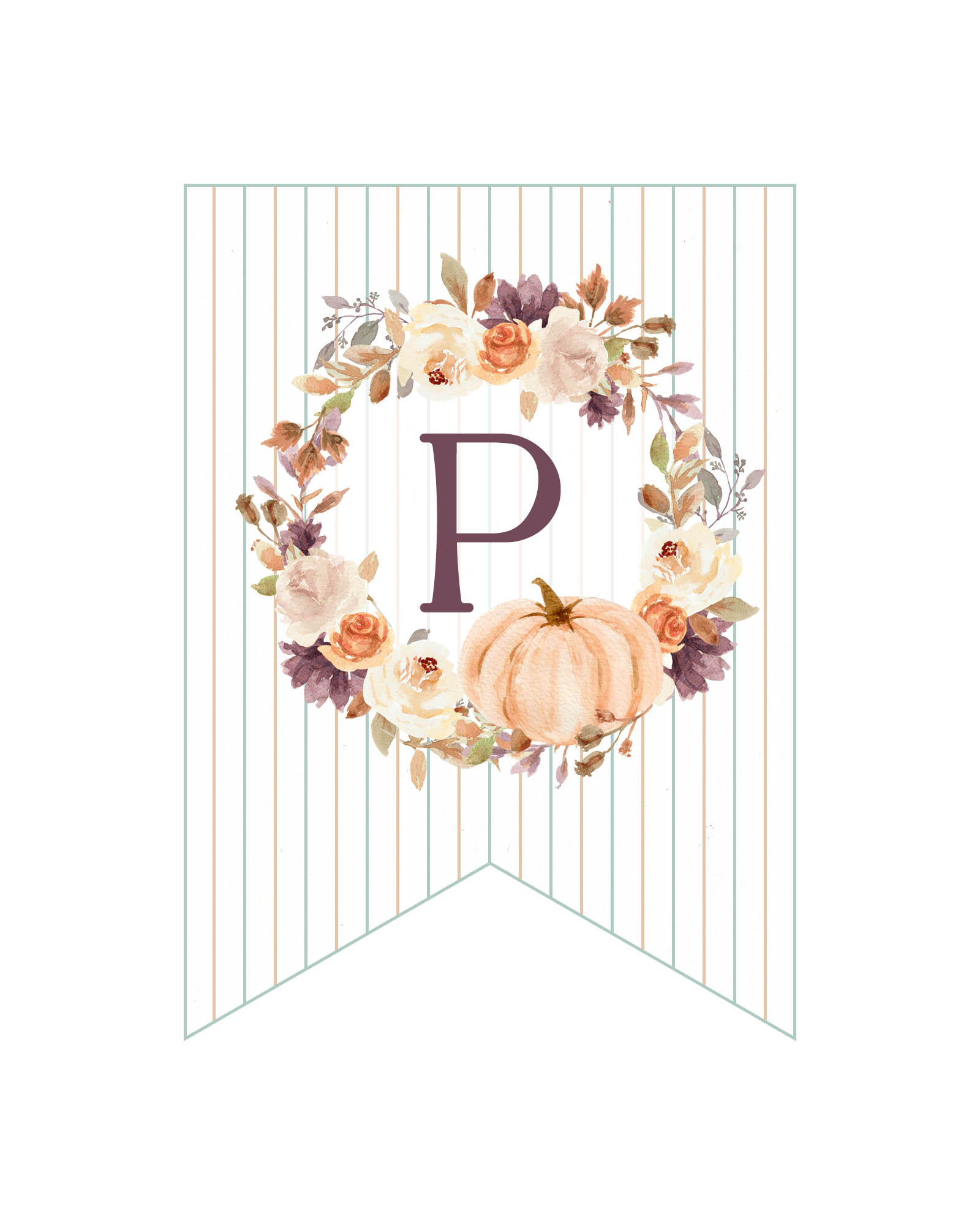 Free Printable Farmhouse Happy Thanksgiving Banner - The Cottage Market