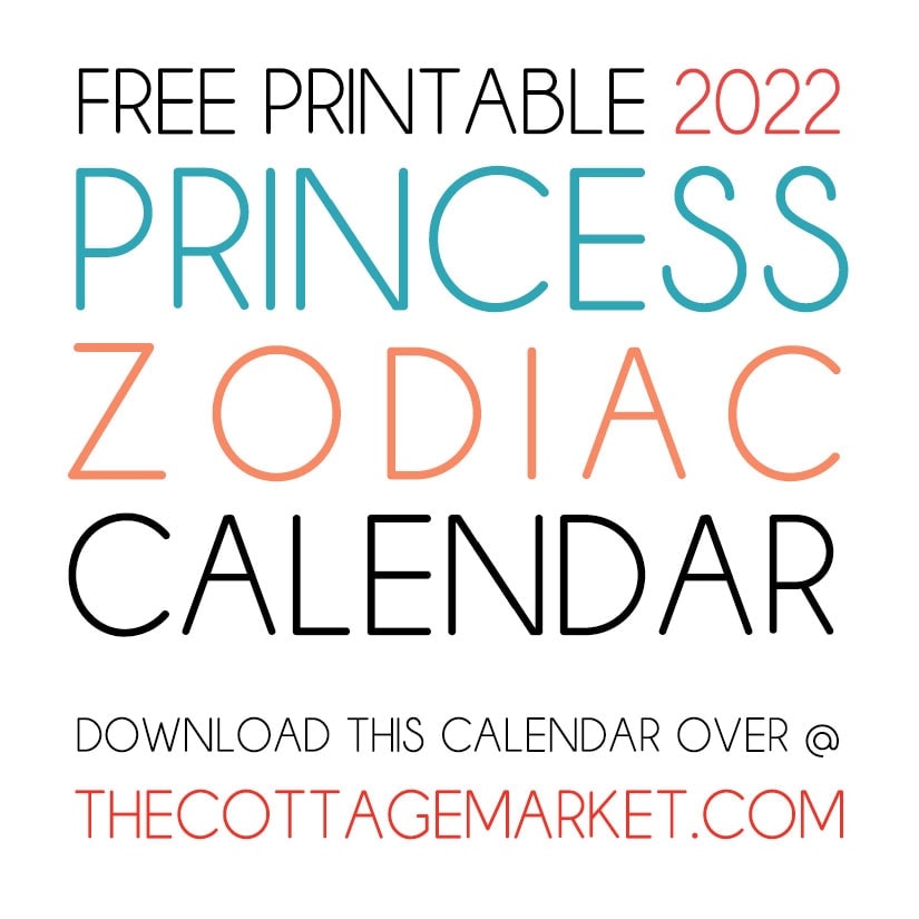 The Best Free Printable 2022 Calendars! - The Cottage Market
