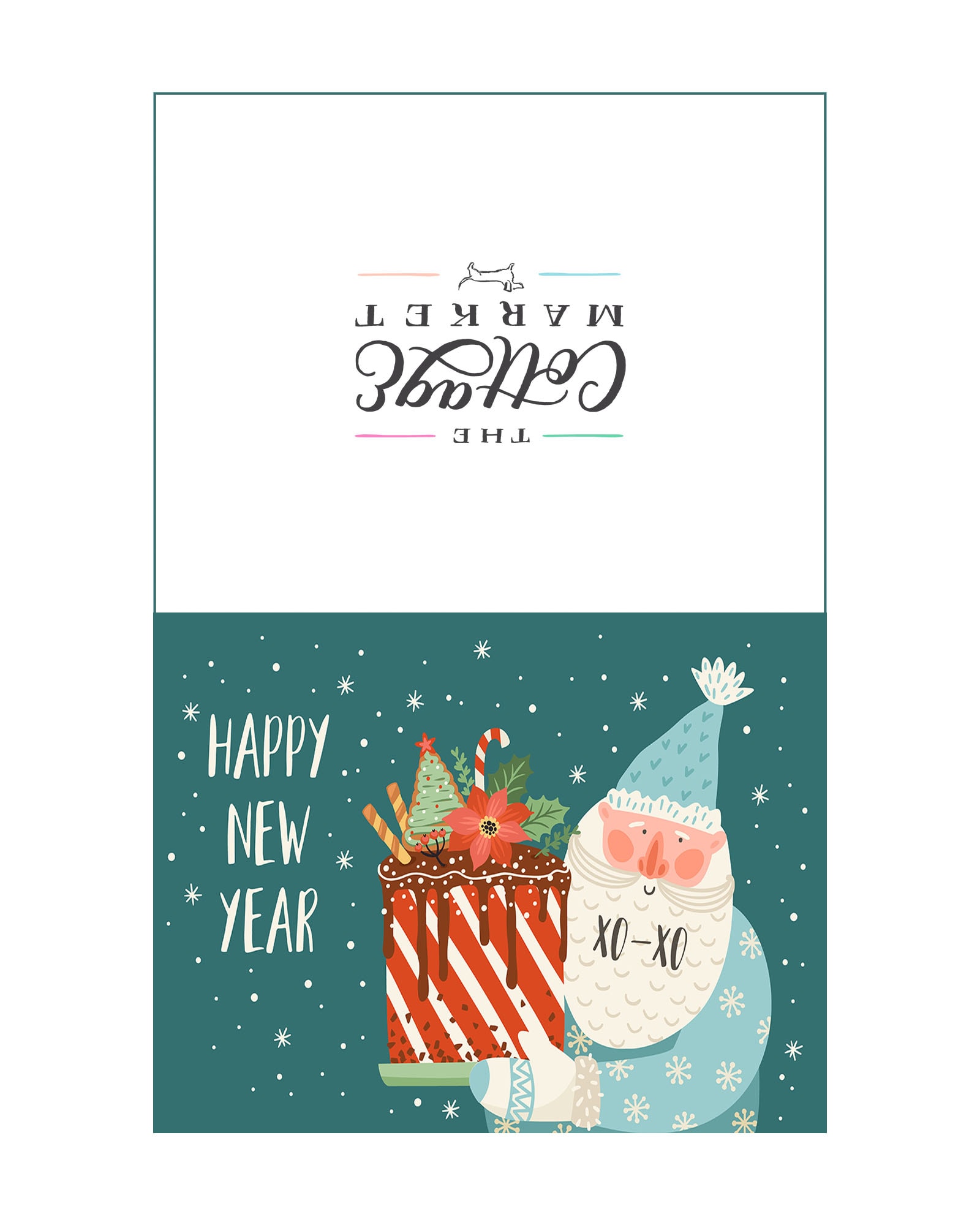Free Card 10 Free Printable Holiday and Christmas Cards - The Cottage Market