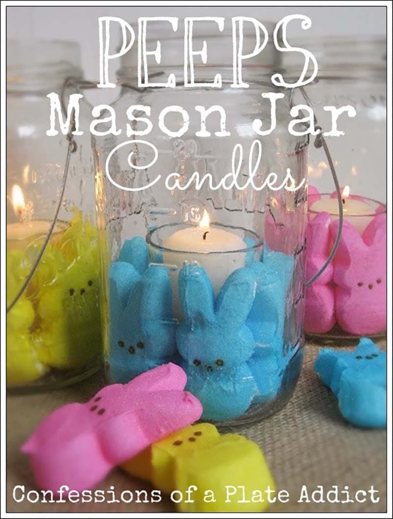 These 50 Spring DIY Mason Jars that are fresh and fun. They are quick… easy and budget friendly … so pick the ones you love and start creating!