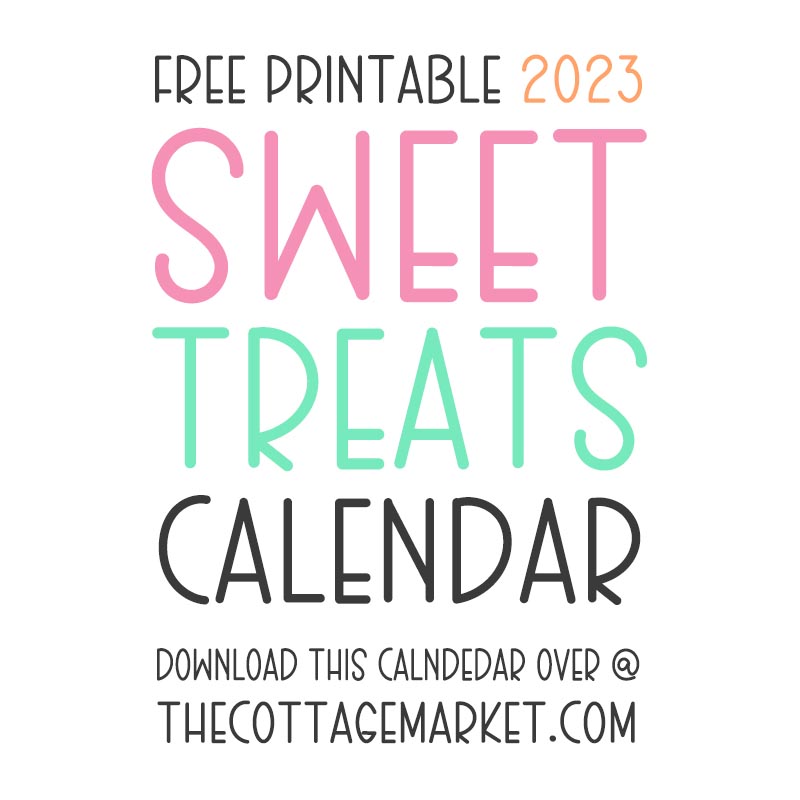 The Best Free Printable 2023 Calendars - The Cottage Market