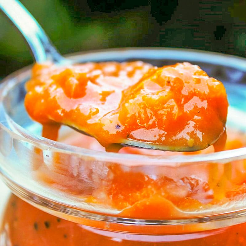 Savory Peach Sauce