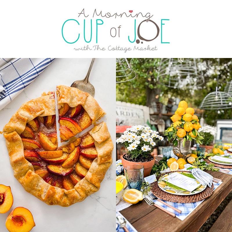 Sip your morning coffee and awaken your creativity with “A Morning Cup of Joe” – your weekly source of DIY, recipes, and decor inspiration.