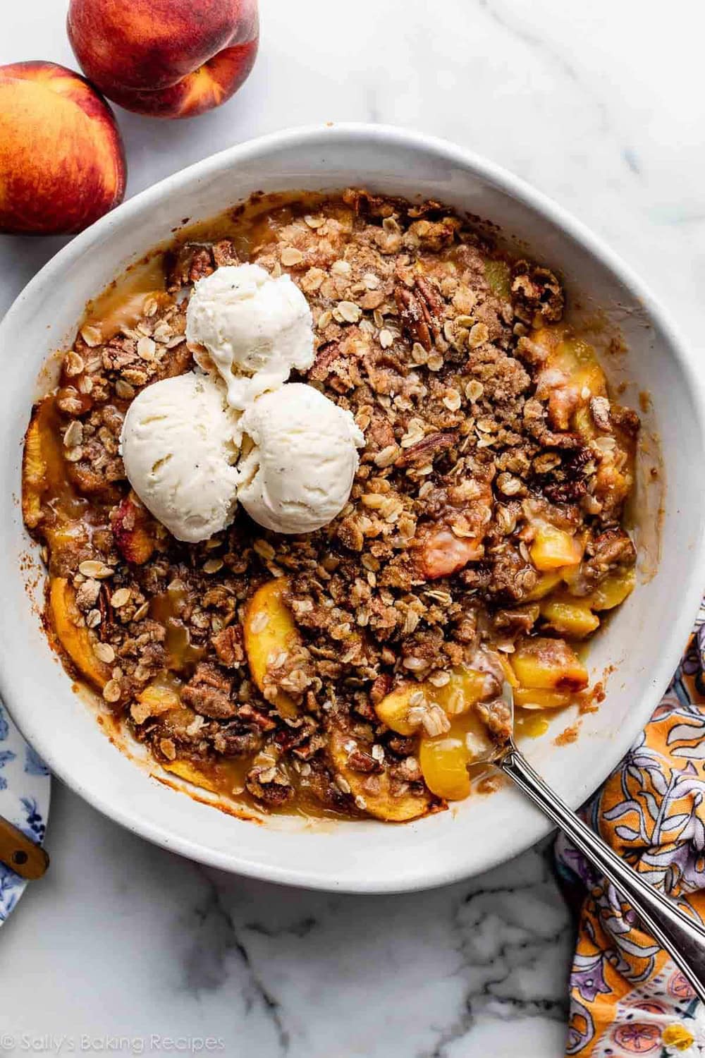 Peach Pecan Crisp