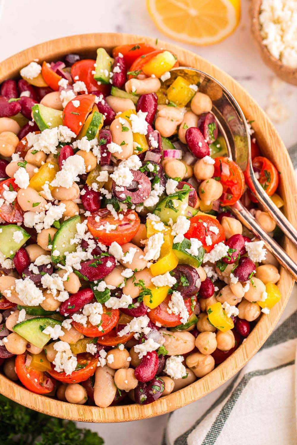 Mediterranean Bean Salad
