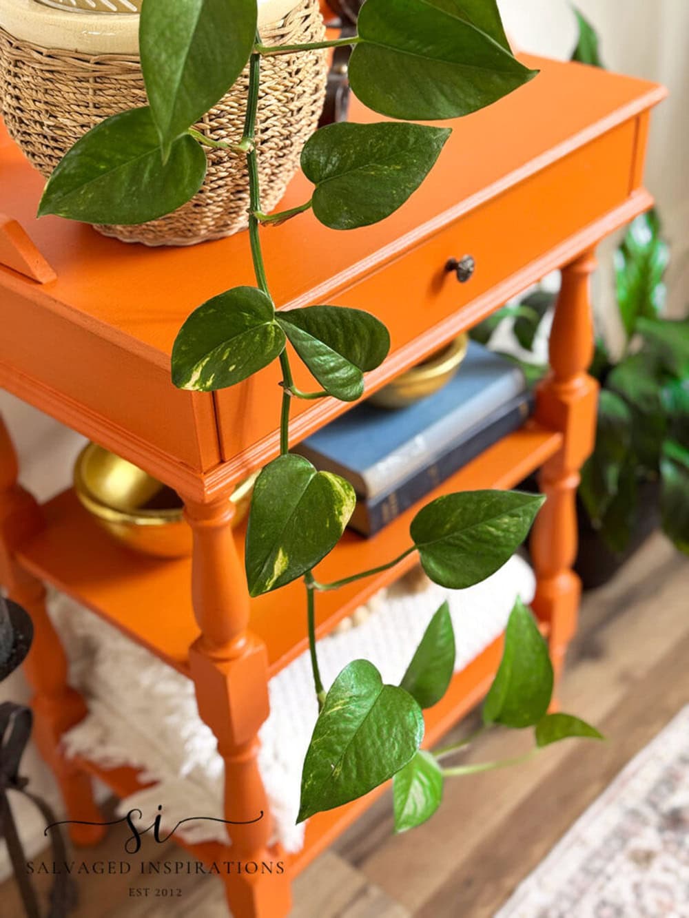 Using Bold Color To Update Furniture