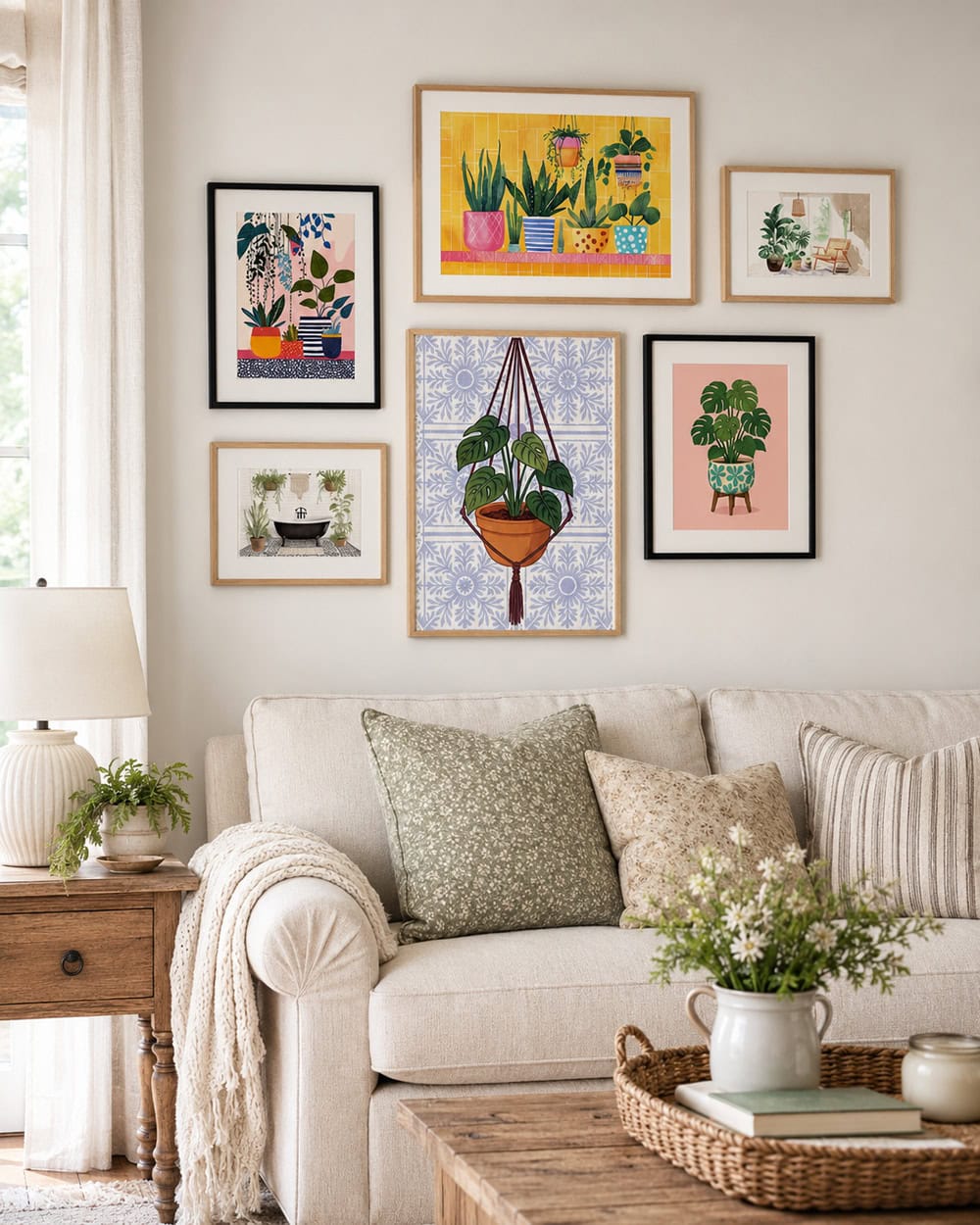 How To Display Free Printables from The Cottage Market