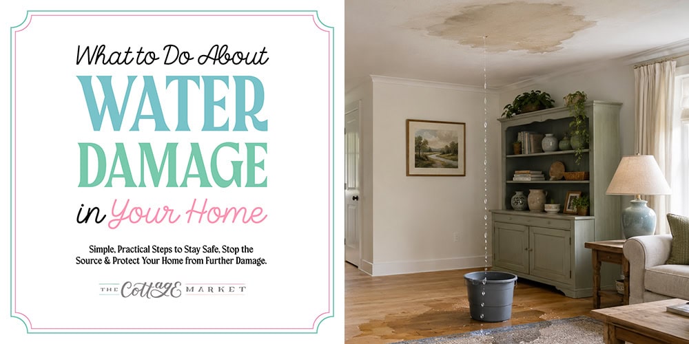 What to Do About Water Damage in Your Home from The Cottage Market