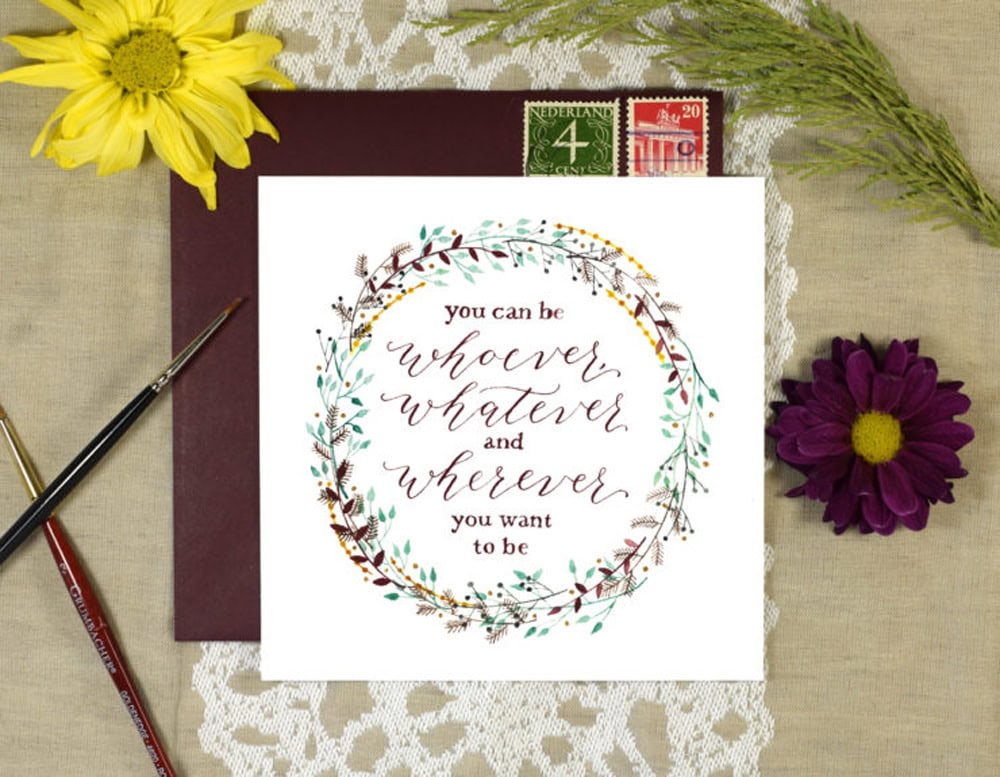 Botanical Watercolor Wreath Tutorial watercolor tutorial for beginners