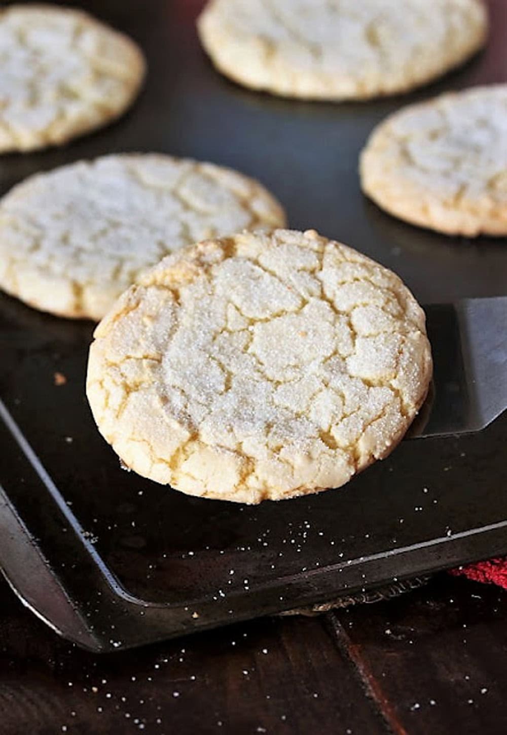 Easy Cake Mix Sugar Cookies featured in A Morning Cup of Joe