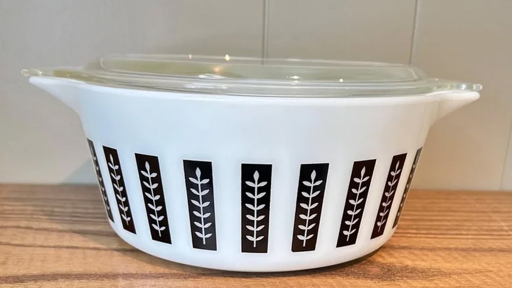 This Rare Promotional Pyrex Dish Is Highly Collectible featured in The Cottage Market Saturday roundup