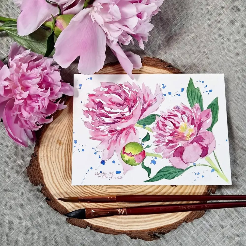 Beginner Watercolor Tutorials From The Frugal Crafter watercolor tutorial for beginners