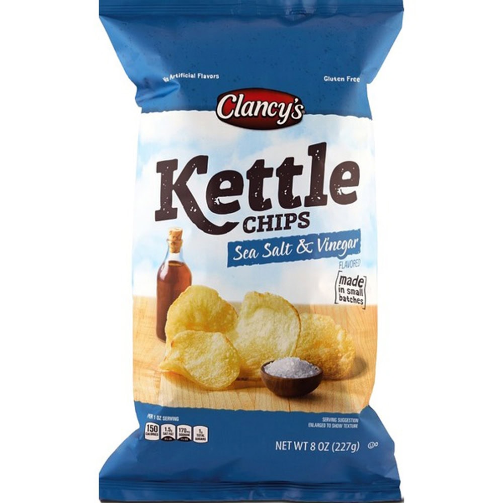 Clancy’s Sea Salt and Vinegar Kettle Chips ALDI Find for September 2 2026