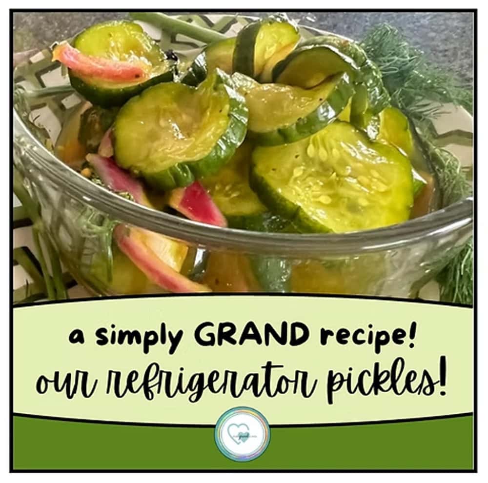 Refrigerator Pickles featured in A Morning Cup of Joe
