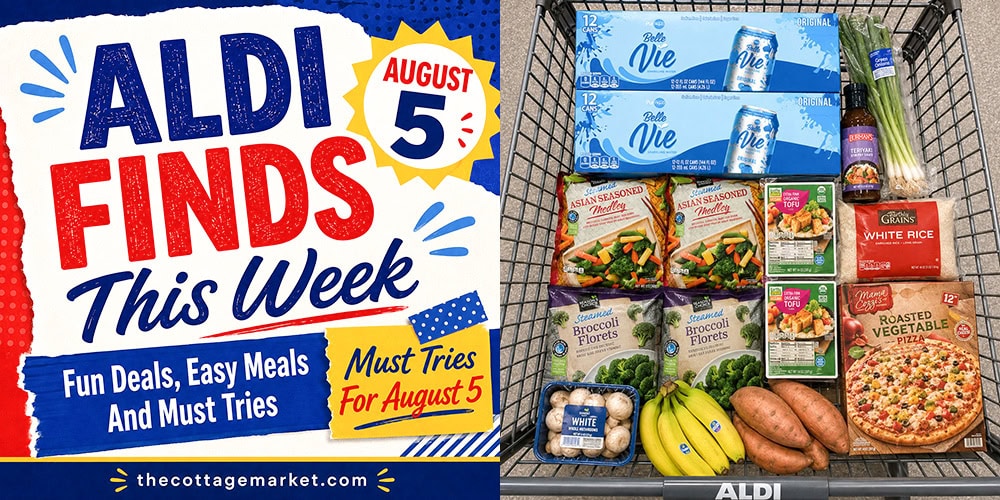 ALDI Finds for the Week of August 5 2026 from The Cottage Market