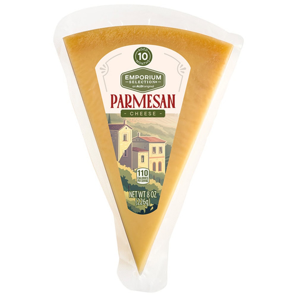 Emporium Selection Parmesan Cheese Wedge ALDI favorite under five dollars