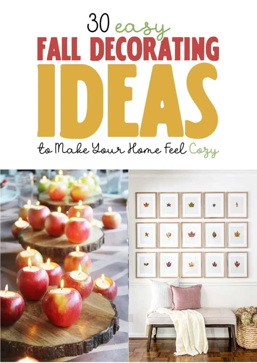 30 Easy Fall Decorating Ideas to Make Your Home Feel Cozy from The Cottage Market
