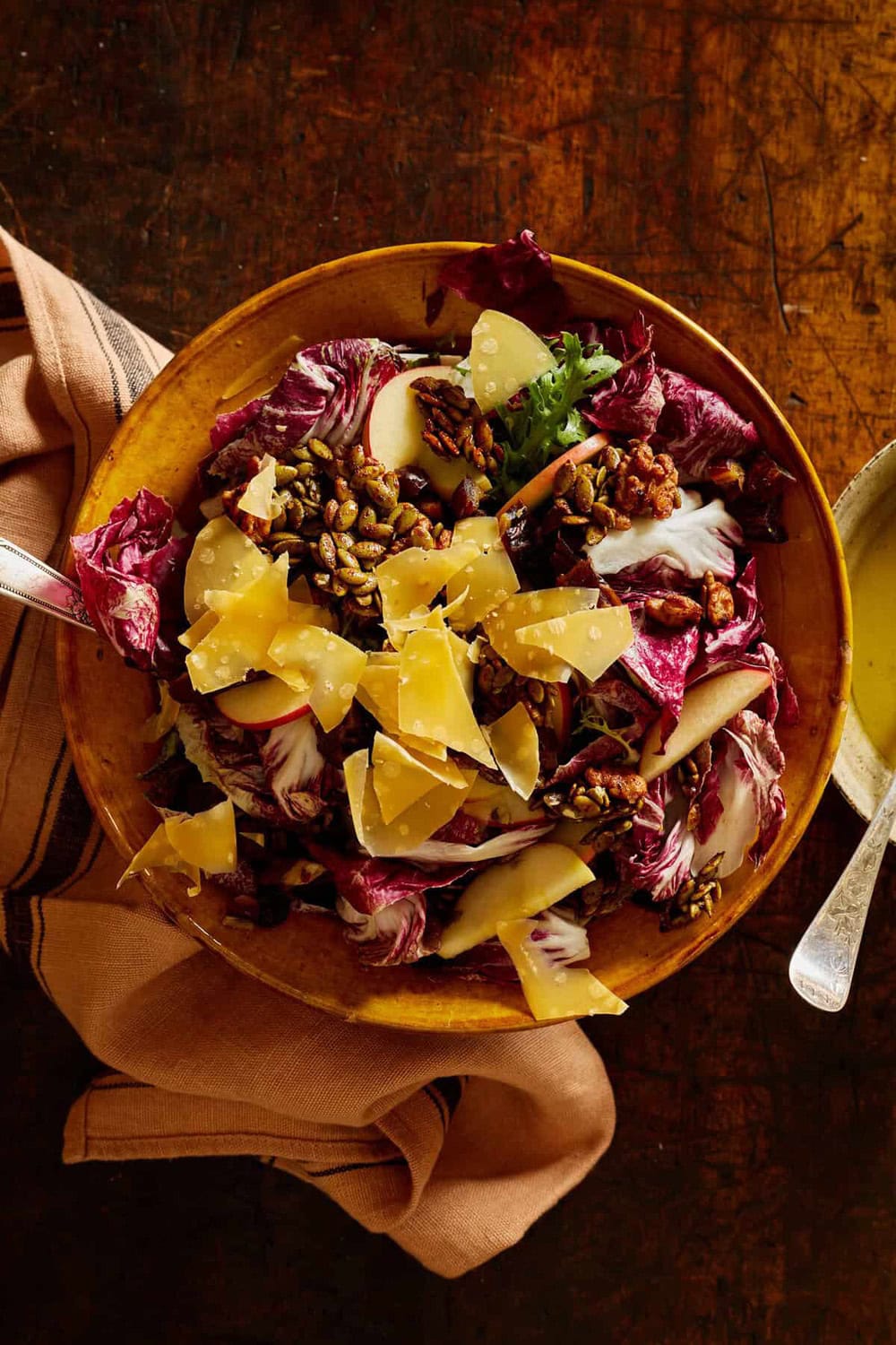 Radicchio Apple Salad With Maple Mustard Vinaigrette featured in The Cottage Market Saturday Collection