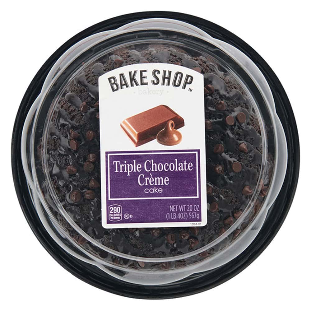 Bake Shop Triple Chocolate Creme Cake ALDI favorite under five dollars